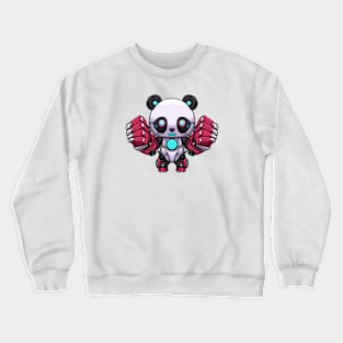 Robotic Panda Pal Crewneck Sweatshirt